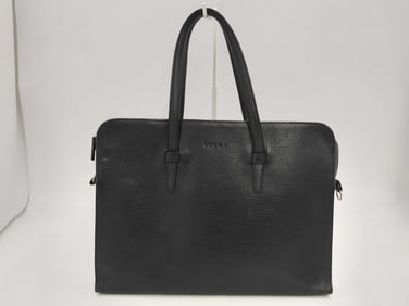 Loewe Black tote bag in textured leather