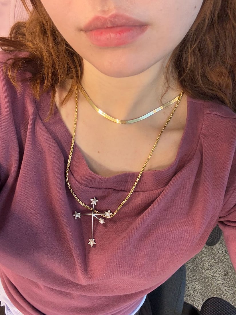 The Coolest Mikimoto Pendant/Brooch I've Ever Seen: Authentic Mikimoto brooch, sterling silver, constellation design with mikimoto box. Small pearls. Big pendant/brooch. 