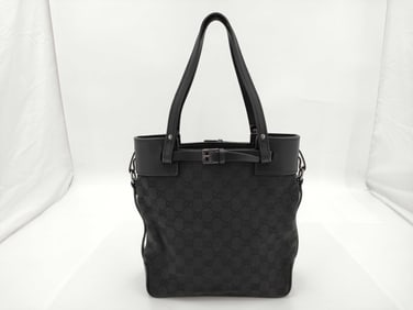 Authentic Gucci GG Pattern Canvas Tote Bag