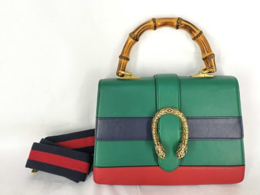 Gucci Bamboo Dionysus 2-Way Handbag
