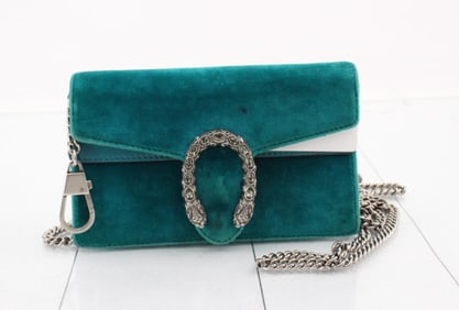 Gucci Velvet Dionysus Chain Shoulder Bag