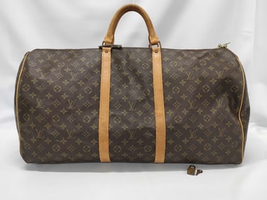 Louis Vuitton Monogram Keepall M41424 55 Boston Bag