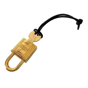 Hermes Cadena Key and Lock in Gold 107