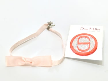 Group of 2 Dior Accessories Dior Head Band and Dior Addict Patch