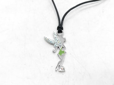 Swarovski Disney Tinker Bell pendant necklace new with tags & box 16"