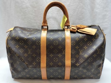 Louis Vuitton Monogram Keepall 45 Boston Bag M41428
