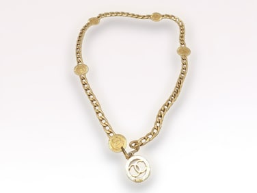 Chanel Vintage Gold Belt Necklace
