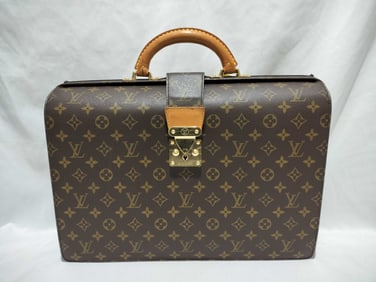 Louis Vuitton Monogram Canvas Serviette Fermoir briefcase