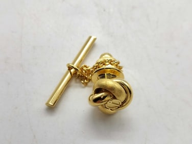 10K Gold 4.1g Dunhill Tie Pin