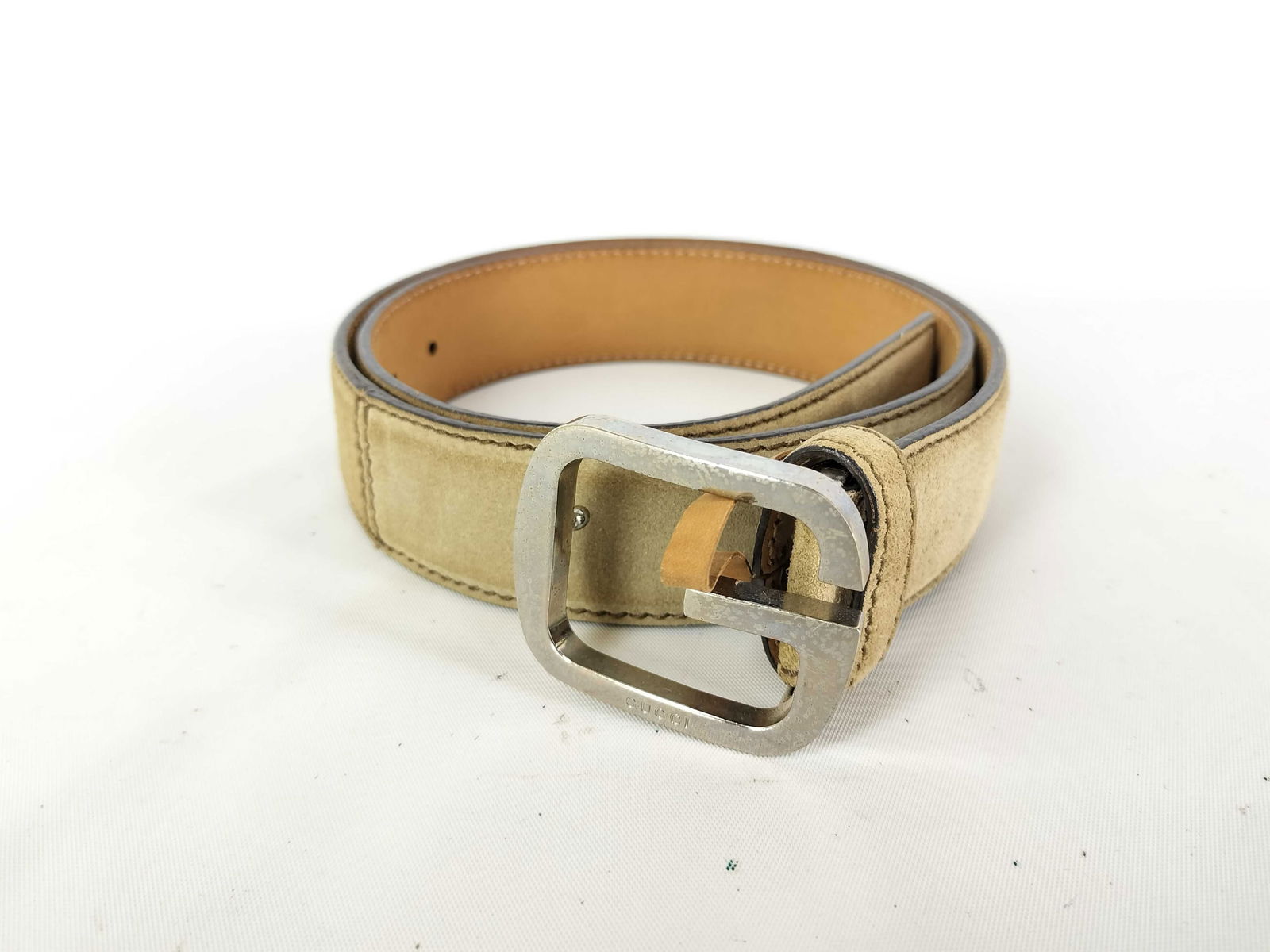 Gucci G 85cm/34 in Leather Belt (1 of 10)