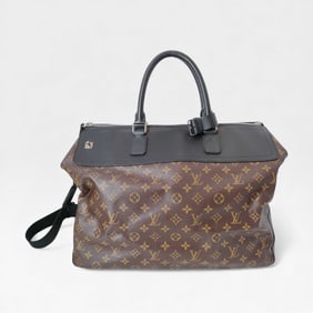 Louis Vuitton Neo Greenwich travel bag in Monogram Macassar Canvas