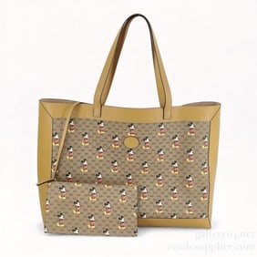 Gucci Micro GG Mickey Tote Bag with Pouch