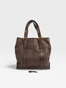 Bally Easy Bally Tote in brown leather in Excellent Condition