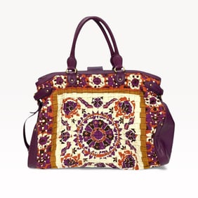 Sex in the City "Margaretha" Escada Leather Weekender Bag