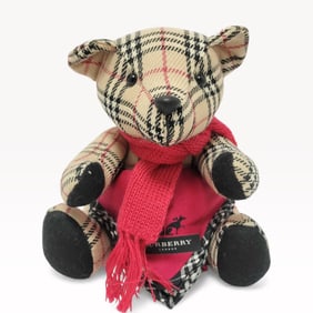 Burberry Nova Check Teddy Bear & Handkerchief