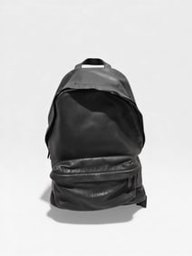 Balenciaga Explorer Backpack in Black Leather