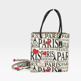Balenciaga Bonjour Paris 2-Way Tote Bag
