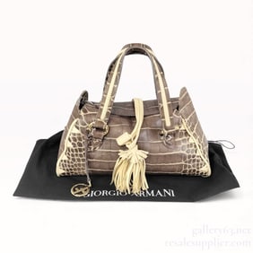 Giorgio Armani Mini Boston Bag (with Dust Bag)
