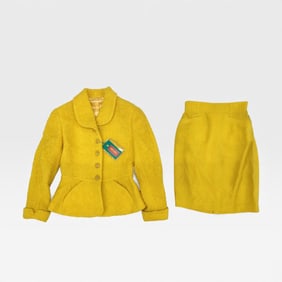 Vintage Kenzo Tagged Tweed Two Piece Suit