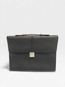 Bally of Switzerland "Presidential" Leather Briefcase / Lawyer Bag / CEO Attache