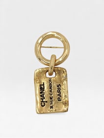 Rare Chanel 1986-1988 Rue Cambon Brooch/Pendant
