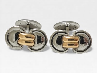 Dunhill Cufflinks 925/750 12.2g
