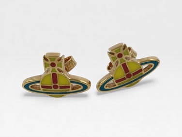 Vivienne Westwood Orb Stud Earrings