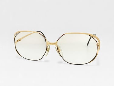 Dior 2476 Gold-Tone Eyeglass Frames