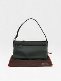 Like New Coach Mercer Demi Handbag 2-Way Carry, Black leather & nylon