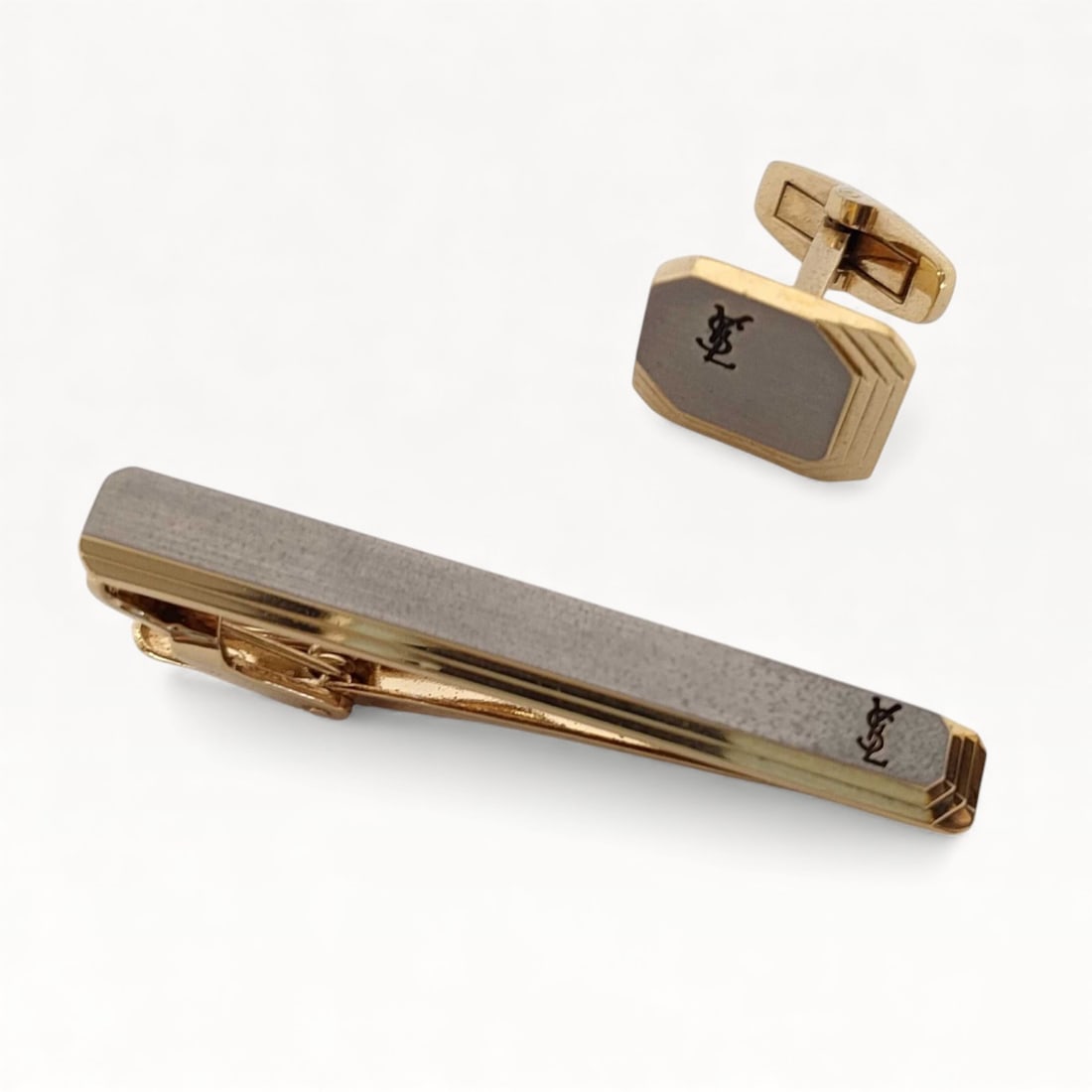 Vintage YSL Yves Saint Laurent Tie Bar (1 of 11)