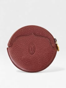 Vintage Cartier Leather Coin Purse
