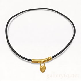 Hermes Viviride Fantasy Choker Gold Hardware Necklace