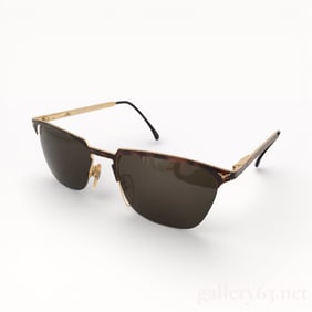 Police Sunglasses Wayfarer Gold Sunglasses