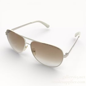 Marc by Marc Jacobs MMJ132/S Aviator Sunglasses White Frame