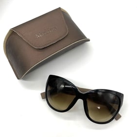Max Mara MM0002 Black Gradient Lens Sunglasses with Case