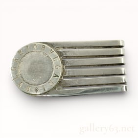 Bulgari 925 Sterling Silver Money Clip