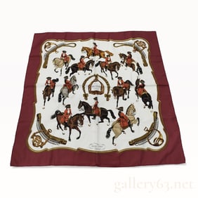 Hermès Carré 'Reprise' Soie Carre 90