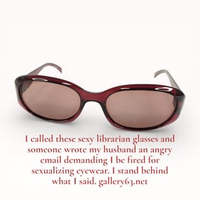 Giorgio Armani Translucent Red Acetate Frame Sunglasses with Case