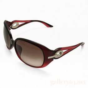 Dior 61 Burgundy Gradient Lens Sunglasses