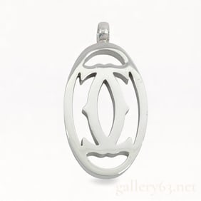 Cartier Logo CC Pendant