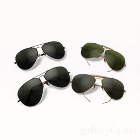 Ray-Ban Aviator Sunglasses Set of Four