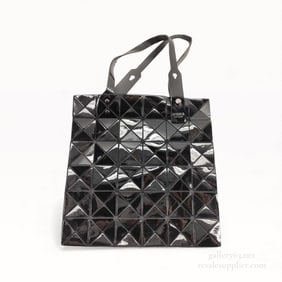 Issey Miyake Black BAOBAO Handbag Tote Bag