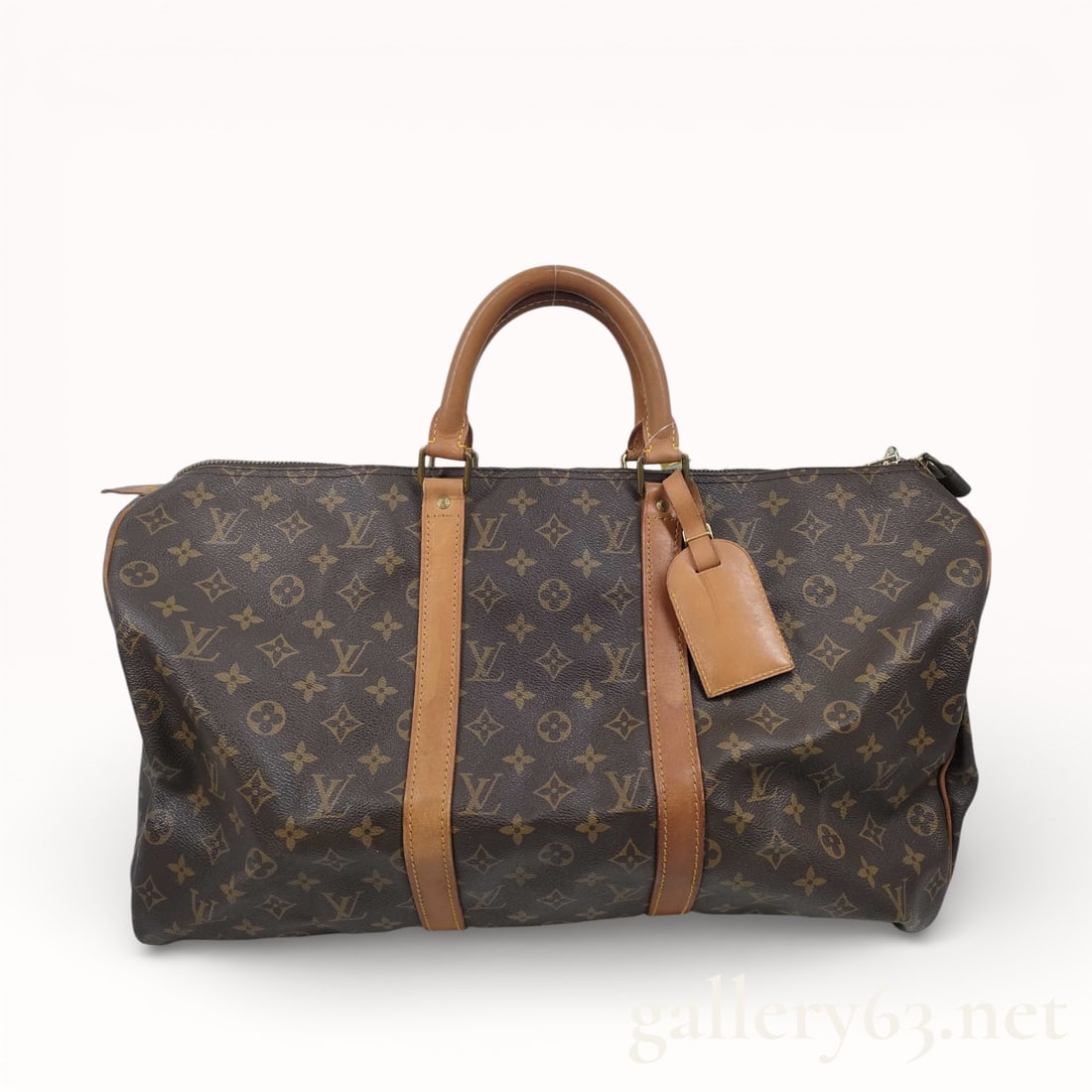 Louis Vuitton Monogram M41426 Keepall 50 Boston Bag: Authentic Louis Vuitton Monogram M41426 Keepall 50 Boston Bag