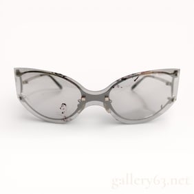 Cartier Pasha de Santos Rimless Silver Sunglasses