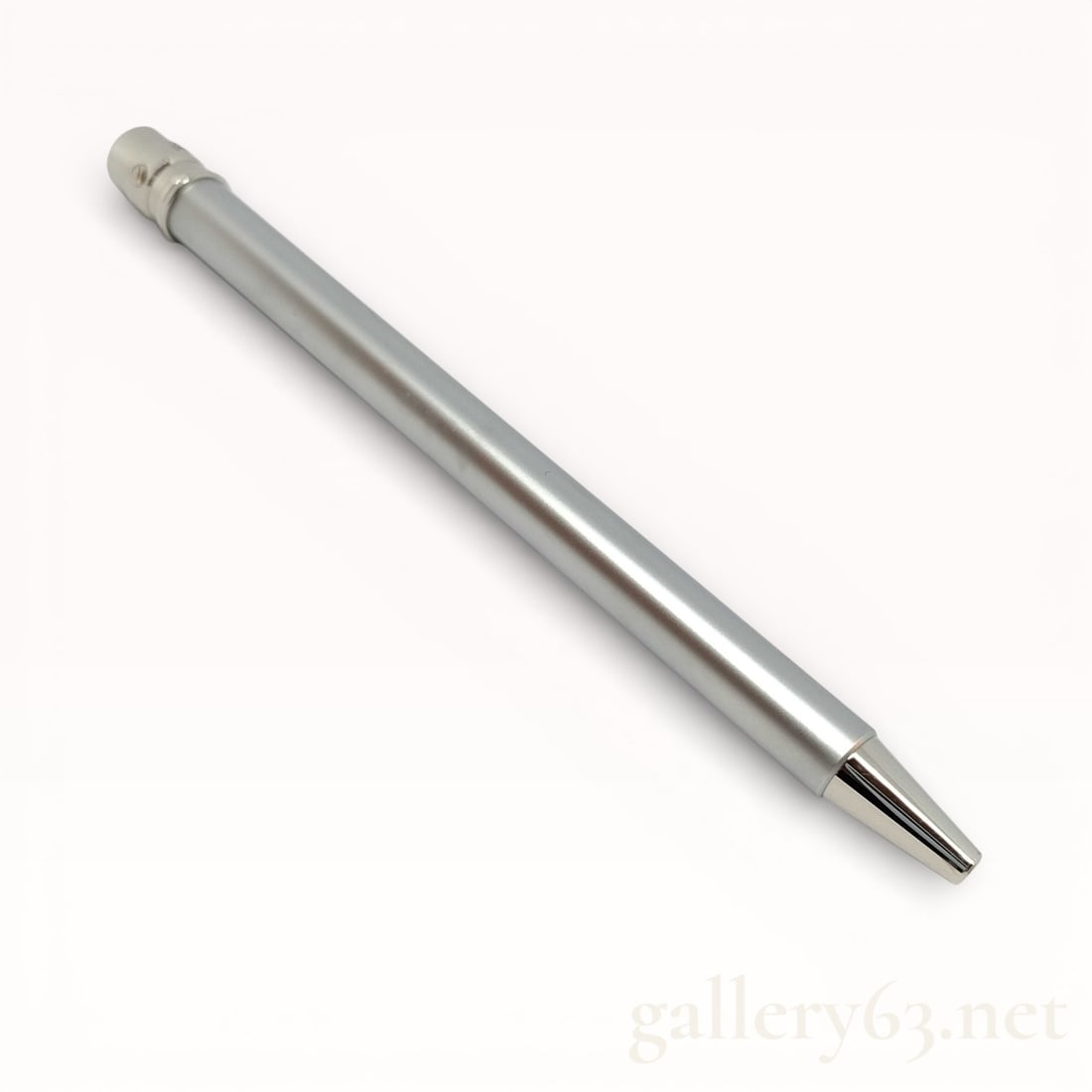 Cartier Santos de Cartier Ballpoint Pen Palladium Finished Twist Type with Case (1 of 7)