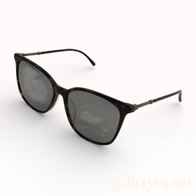 Bottega Veneta Havana Sunglasses w/Pouch