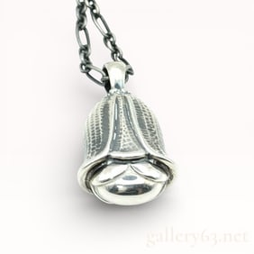 Georg Jensen Heritage Pendant of the Year 2007 with Silverball 18"/45cm