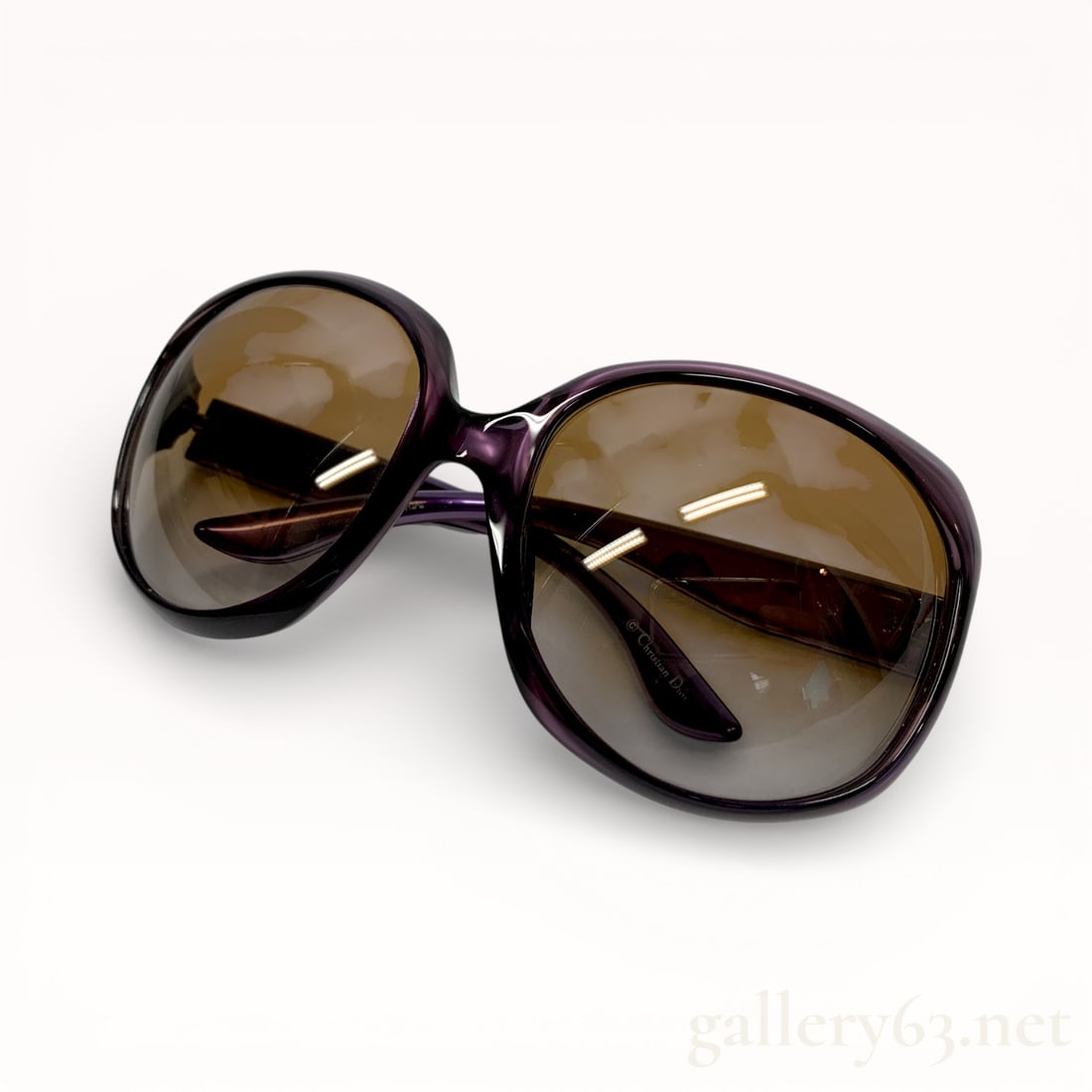Vintage Dior Oversized Gradient Lenses Acetate Frame (1 of 5)