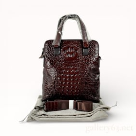 New With Jacket Croc Leather Bolini Shoulder Bag