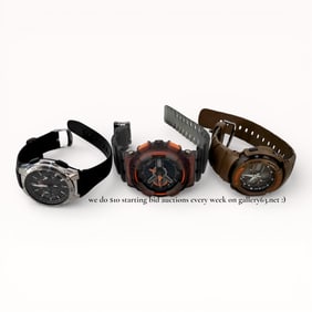 G Shock Group of 3 For Casio Enjoyers